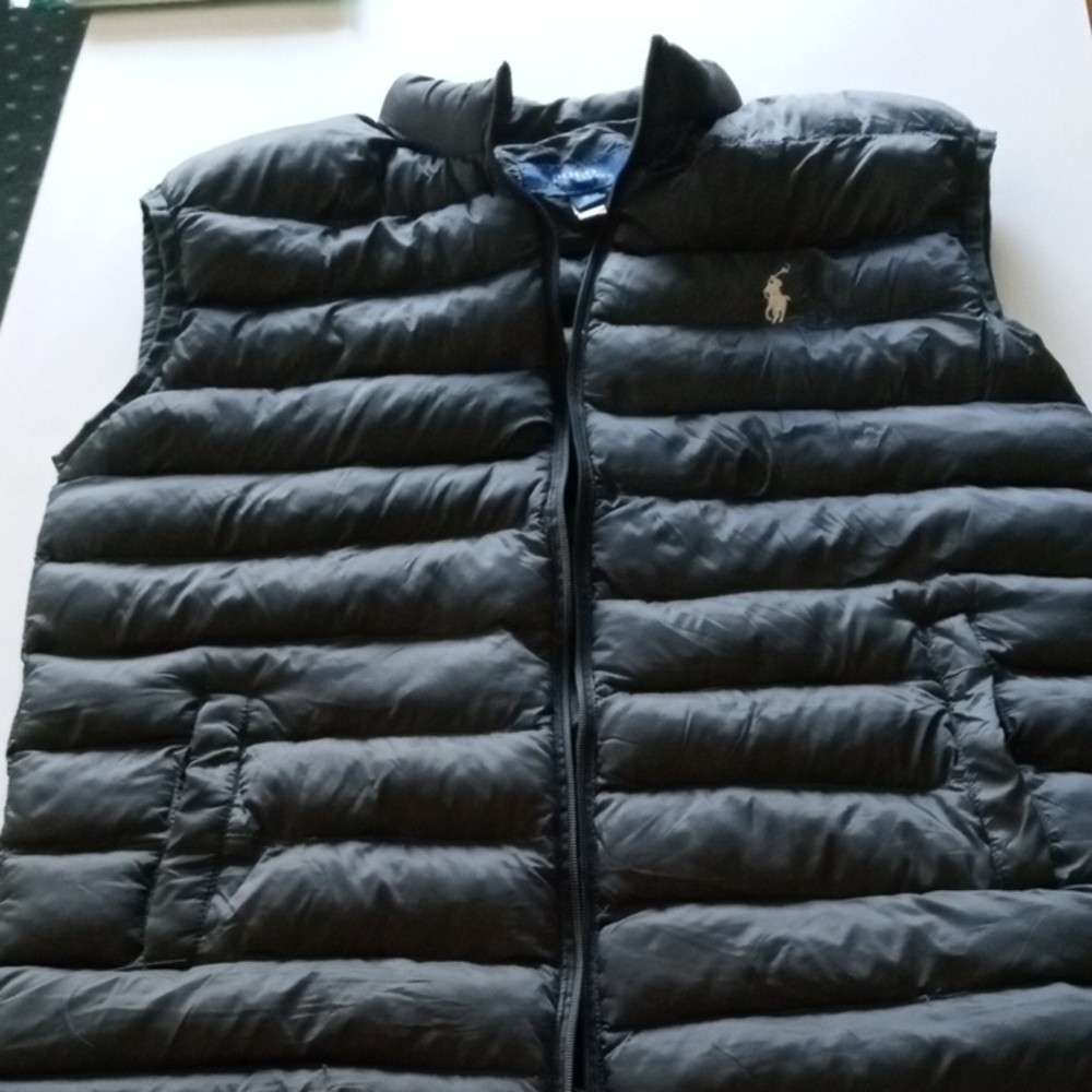 Polo by Ralph Lauren Hunter Green Puffer Vest Size M